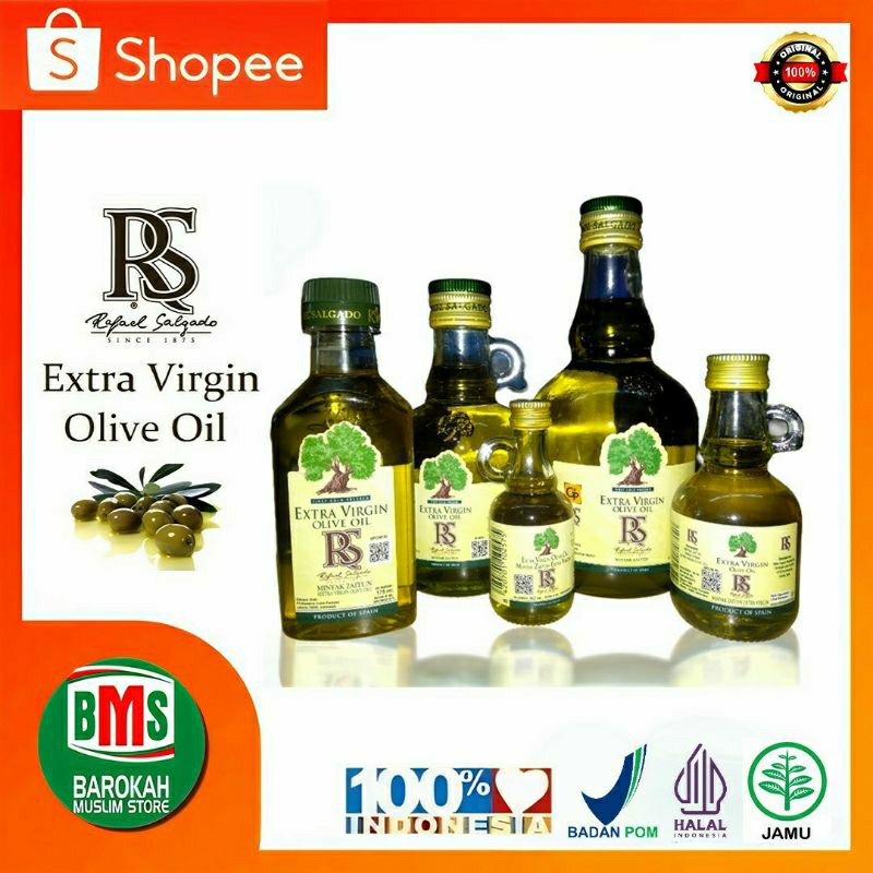 

Minyak Zaitun Rafael Salgado Extra Virgin Olive Oil 40ml/90ml/175ml/250ml/500ml