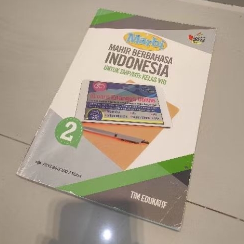 

MARBI Mahir Berbahasa Indonesia 2 untuk SMP/MTs kelas VII Penerbit Erlangga