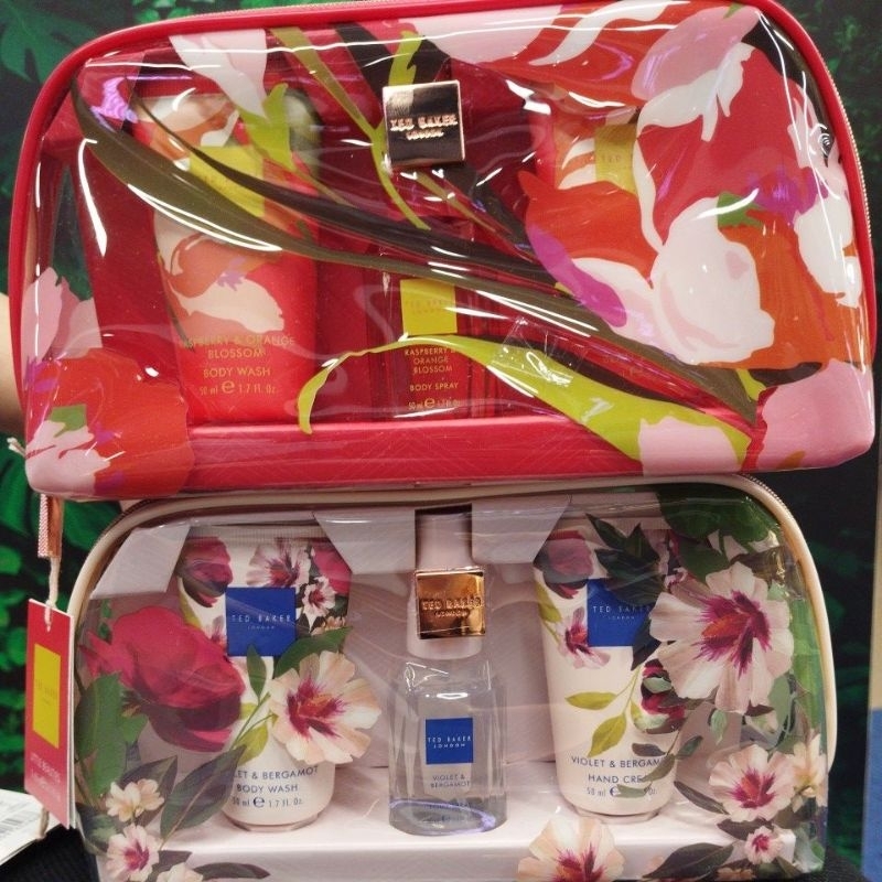Ted baker london paket hemat dapat 2 litle beauties gift set merah dan pink best seller