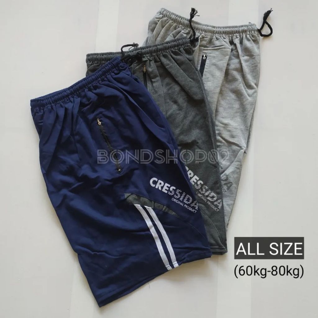 Celana Pendek Kolor Harian Jumbo Bahan Kaos Babyterry