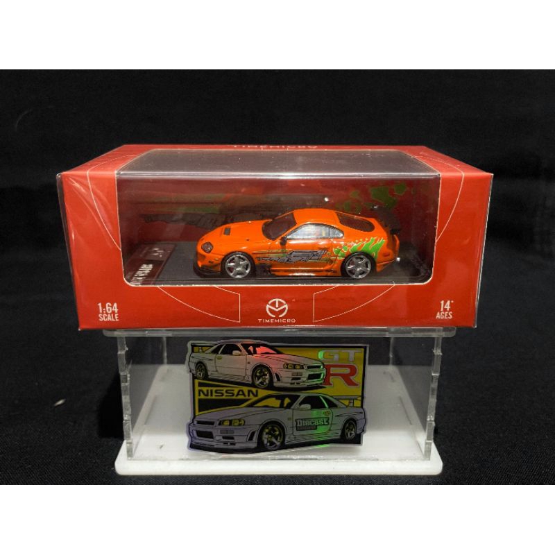 Time Micro Toyota Supra Bryan Fast & Furious Segel Sealed
