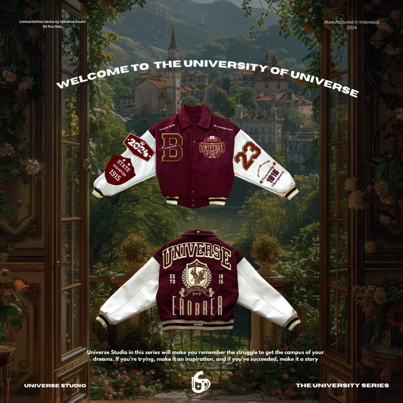 Varsity Jacket Limited Universe Studio "The University"