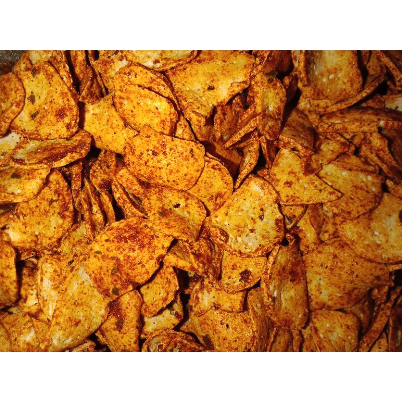 

keripik basreng pedas daun jeruk bumbu basah 1kg