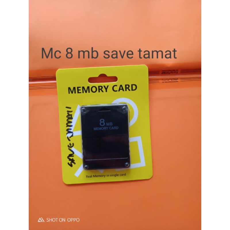 MC PS2 8MB SAVE TAMAT / MC SAVE TAMAT PS2
