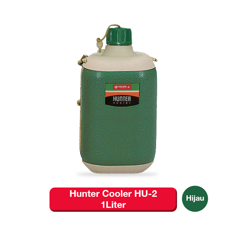 LION STAR Botol Minum Hunter Cooler Insulated Tahan Dingin 1L HU-2