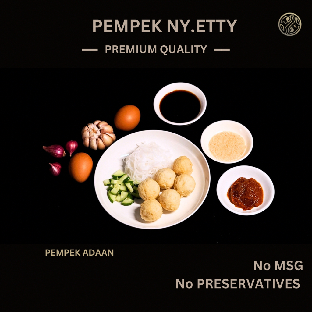 

Pempek Adaan Paket Frozen 10 PCS - PEMPEK Ny.Etty - Khas Palembang 100% Ikan Tenggiri