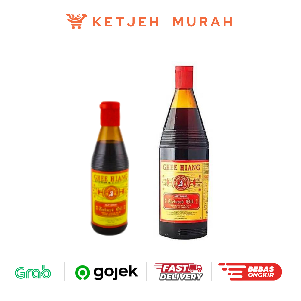

Ghee Hiang Sesame Oil / Minyak Wijen Baby 330 ML / 700 ML