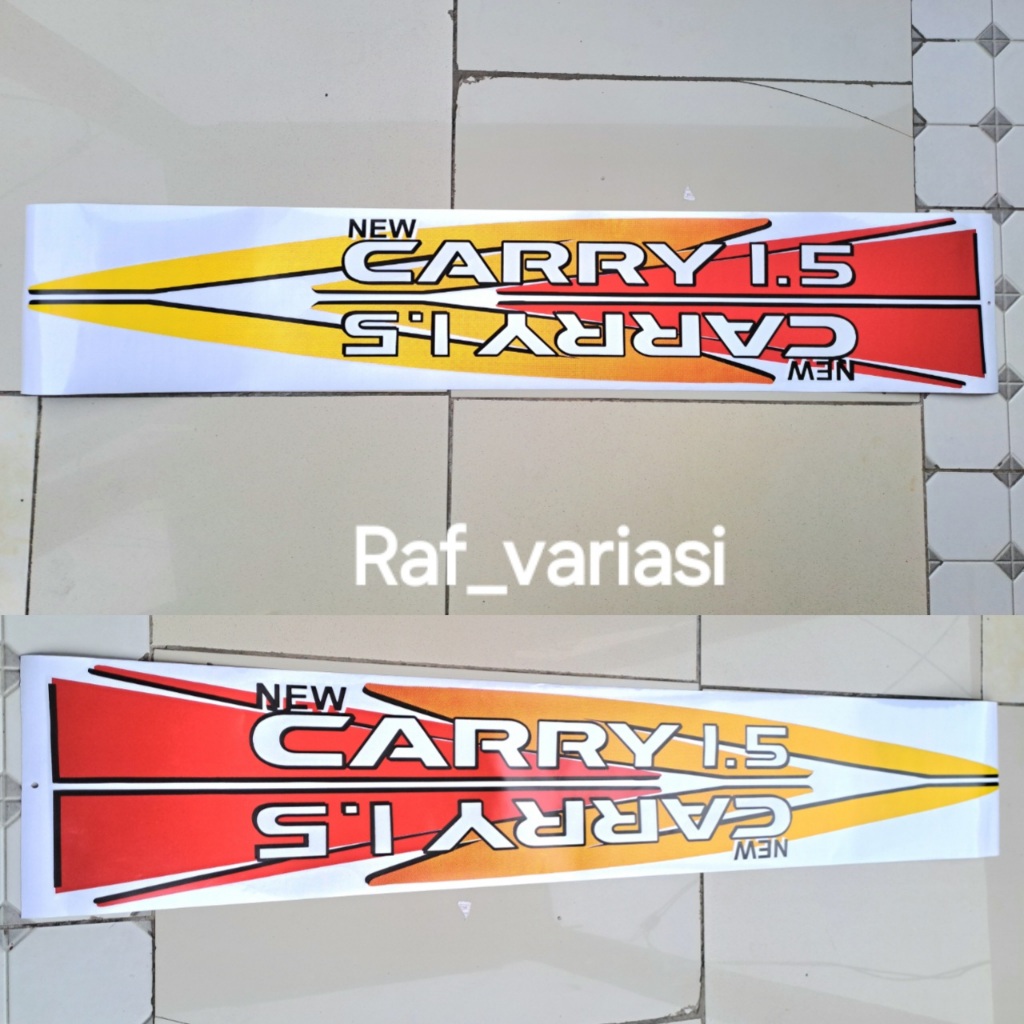 Stiker carry 1.5 pick up / Sticker mobil carry pick up 1.5 new luxury carry 1.5 pickup pick up