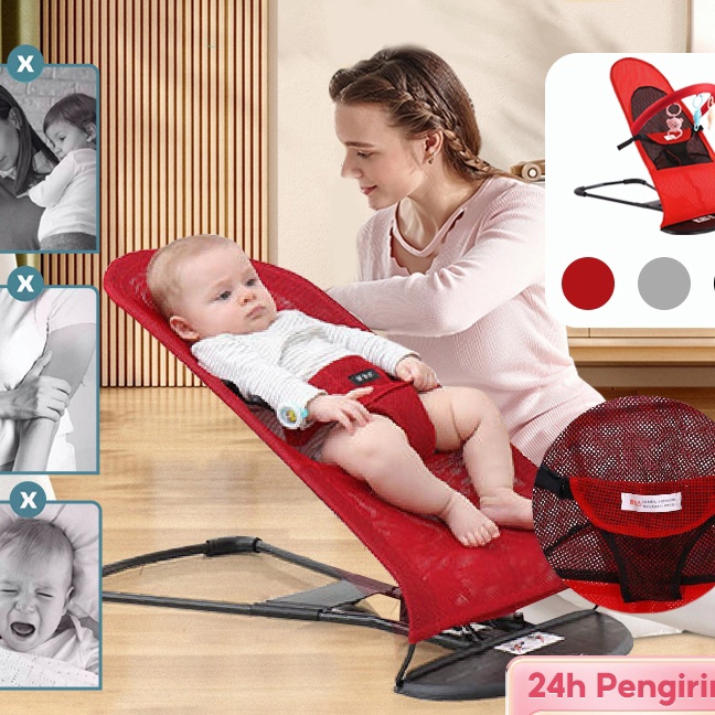 Terkini Ayunan bayi Tempat tidur goyang bayi Kursi bayi yang memantul Kursi lipat bayi