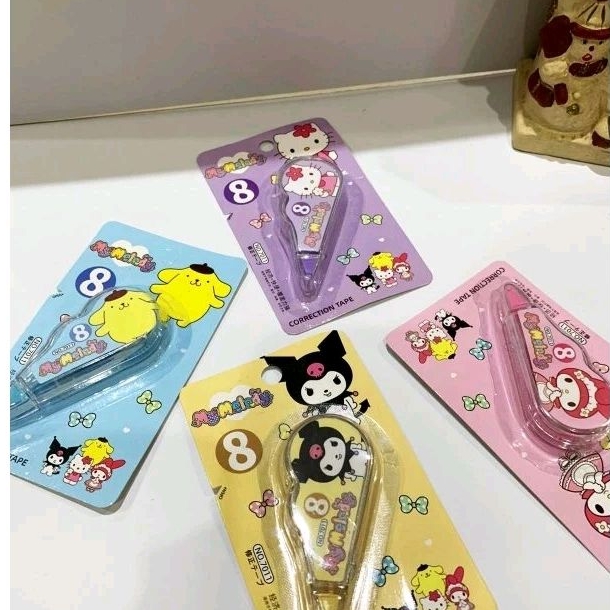 

Tip Ex Correction Tape Karakter Sanrio lucu