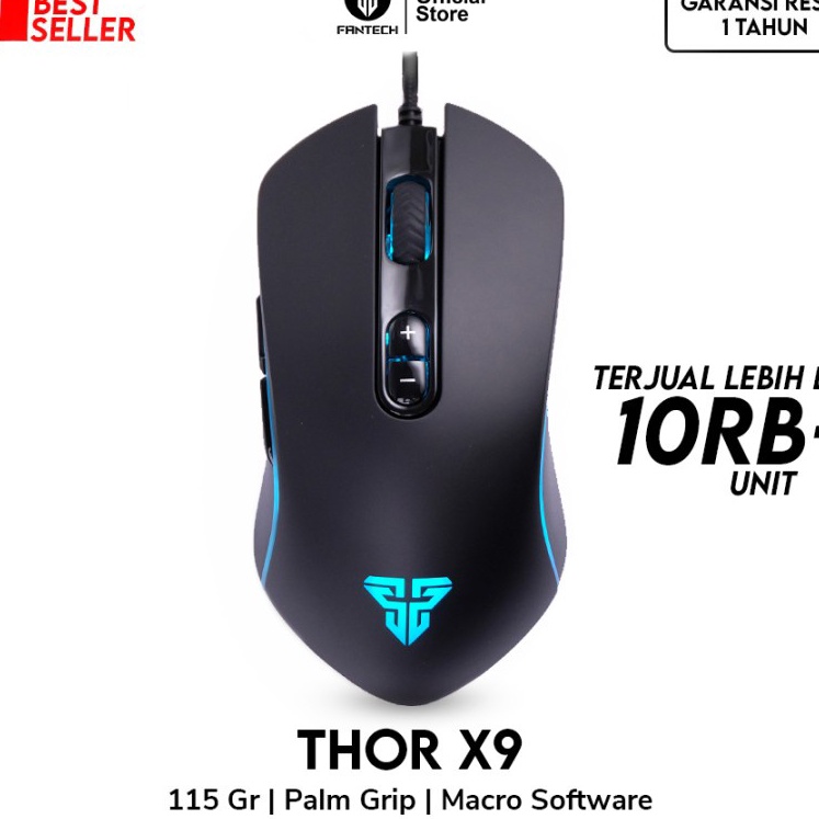 KF7 Fantech THOR X9 Mouse Gaming Macro