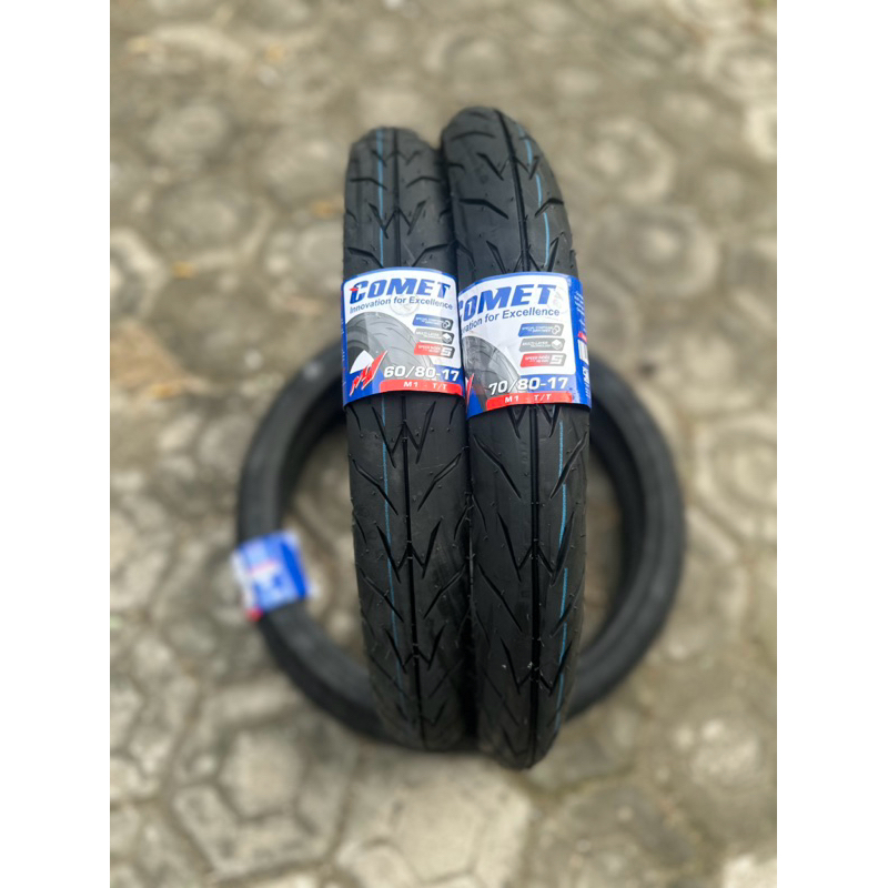BAN LUAR COMET M1 RING 17 UKURAN 60/80 70/80 ORIGINAL COMET