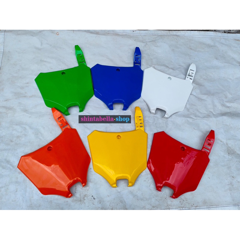 Papan nomor Crf 450 Cover nomer Papan nama CRF 450 BMC universal crf 150 l KLX bf Dtracker new