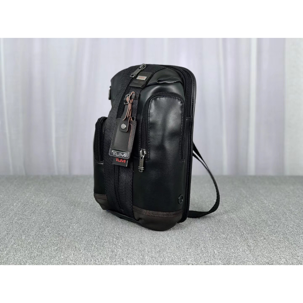 Tas selempang leather tumi saratoga - tas tumi terlaris