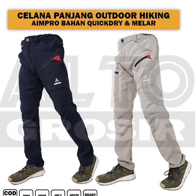 Promo Viral  Celana Gunung QuickDry Bahan Ringan Celana Gunung Panjang Pria Wanita Celana Outdoor Pr