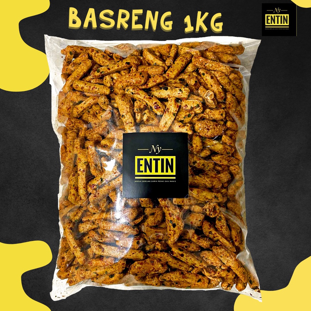

LIMIT BASO GORENG BASRENG ORIGINAL PEDAS GURIH MANTAP 1KG by NyEntin bisa COD