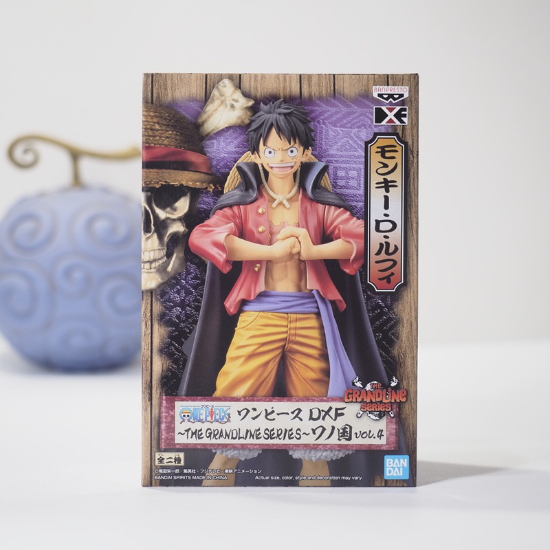 One Piece DXF The Grandline Series Wano Vol 4 Monkey D Luffy Bandai Spirits Banpresto Figure Asia Ve