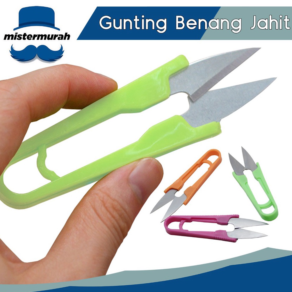 

BONANZA Gunting Mini Tajam Pemotong Benang Jahit Cekris Alat Potong Kain Bahan