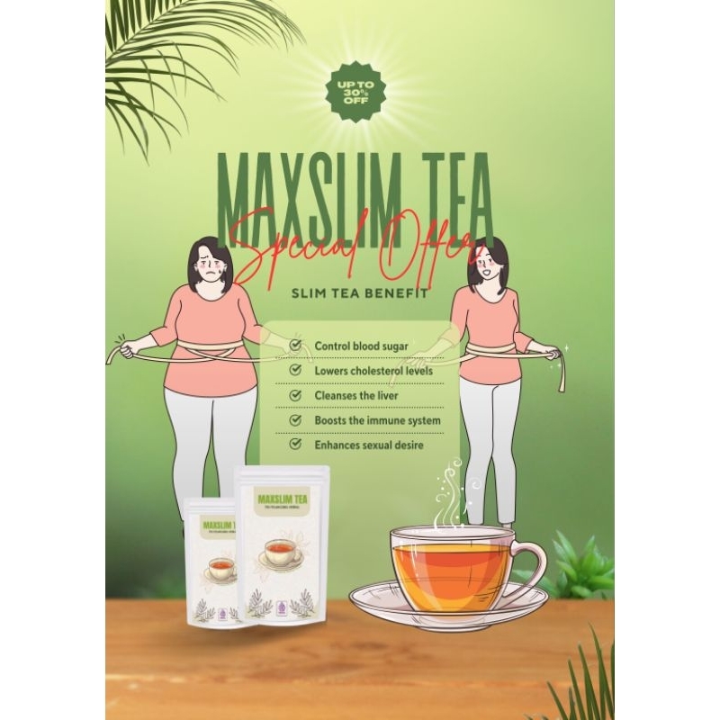 Pelangsing Badan Cepat dan Ampuh/ Teh Penghancur Lemak/ teh  Original Herbal Kesehatan/ Perut Buncit