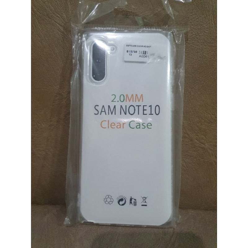Softcase casing samsung Note 10
