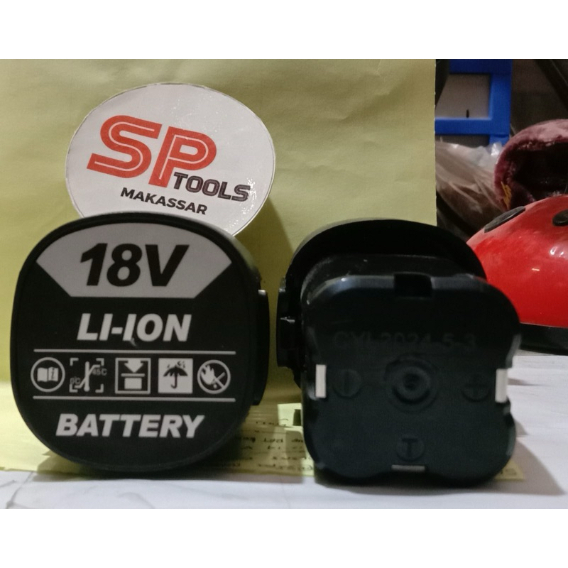 BATERAI BATTERY BOR CAS CORDLES 18V KOTAK AST AS-18BX