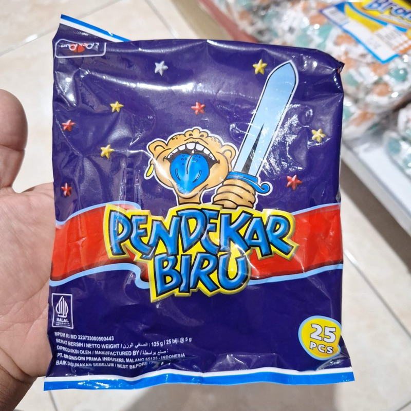 

Permen PENDEKAR BIRU 125gram 25pcs