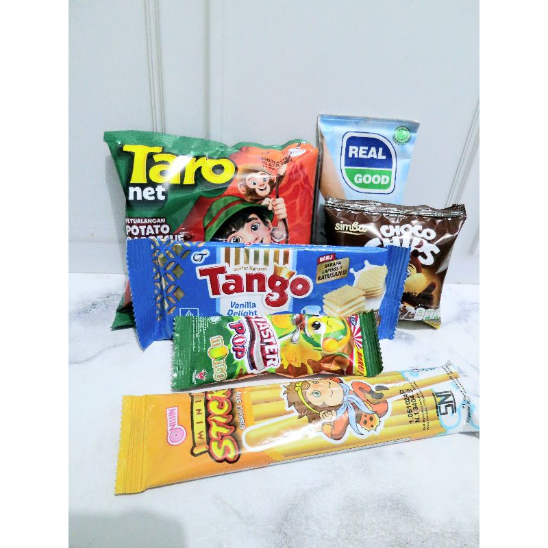 

Snack Ulang Tahun Anak Kemasan Pouch Free Card Sovenir Birthday