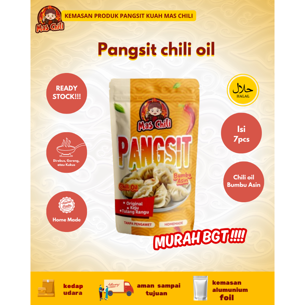 

PANGSIT AYAM CHILI OIL