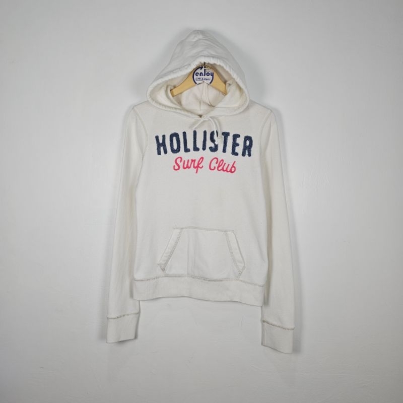 hoodie pullover jacket sweater HOLLISTER SURF CLUB cewek wanita remaja second preloved