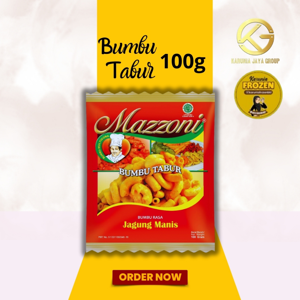 

Mazzoni Bumbu Jagung Manis 100gr