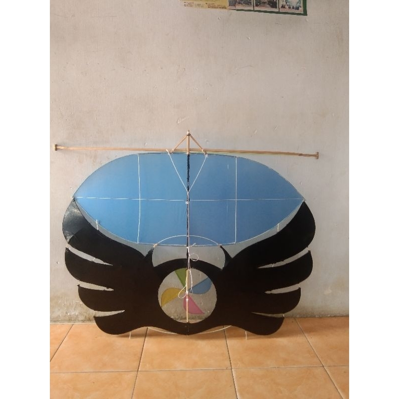 RAM RAMAN TURBO layangan 1m dan 1,4 m set sendaren