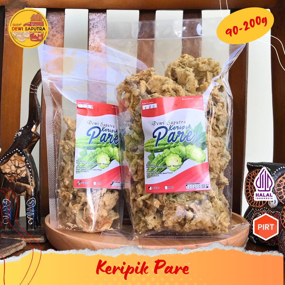 

Keripik Pare / oleh oleh malang / camilan khas malang / oleh oleh batu /keripik sayur/ keripik buah