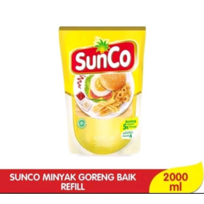 

Minyak goreng SUNCO 2L (jatim)