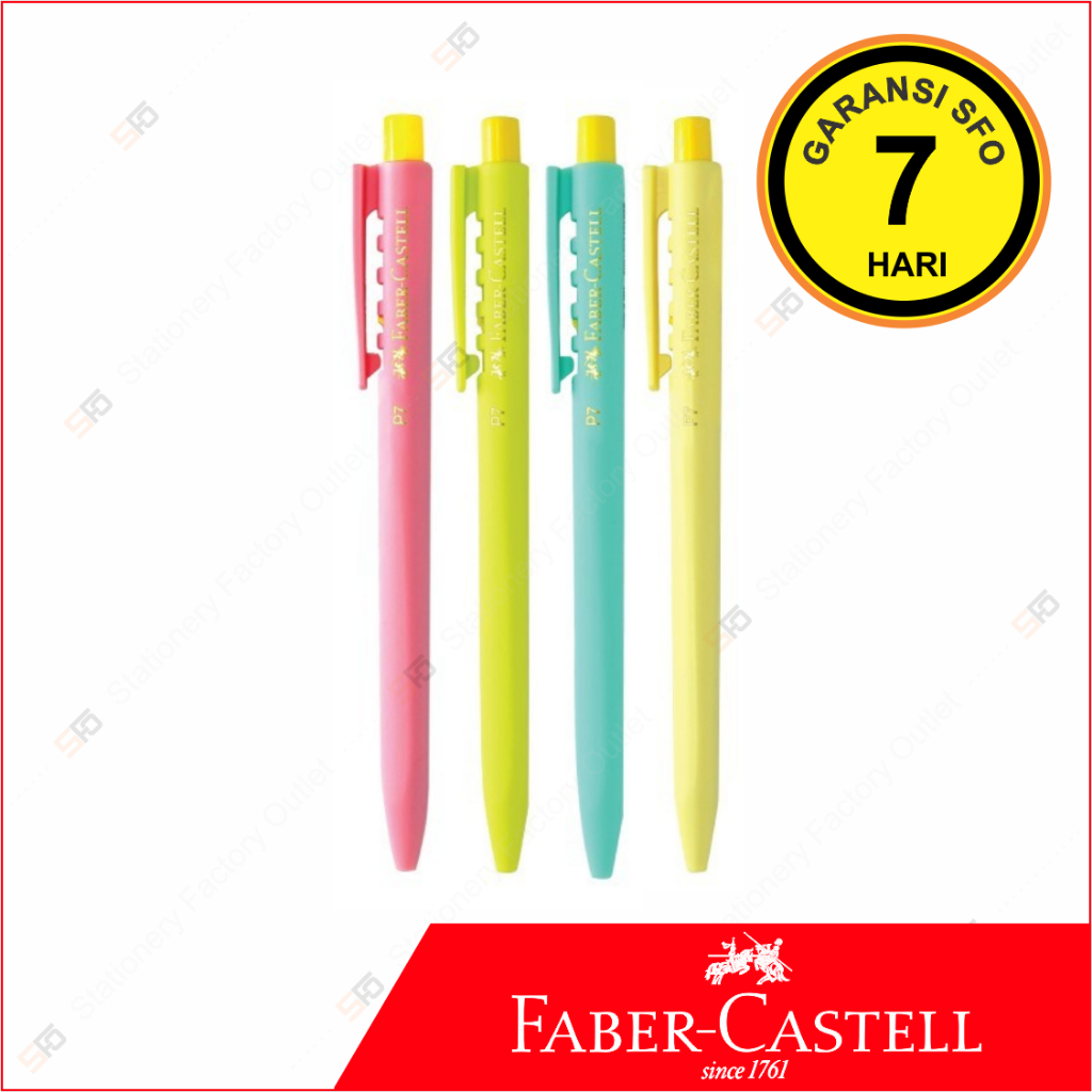 

Pen P7 Faber Castell - Pulpen 0.7mm