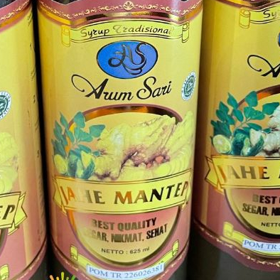 

TERMURAH MINUMAN SIRUP JAHE MANTEP ARUM SARI 625 ML