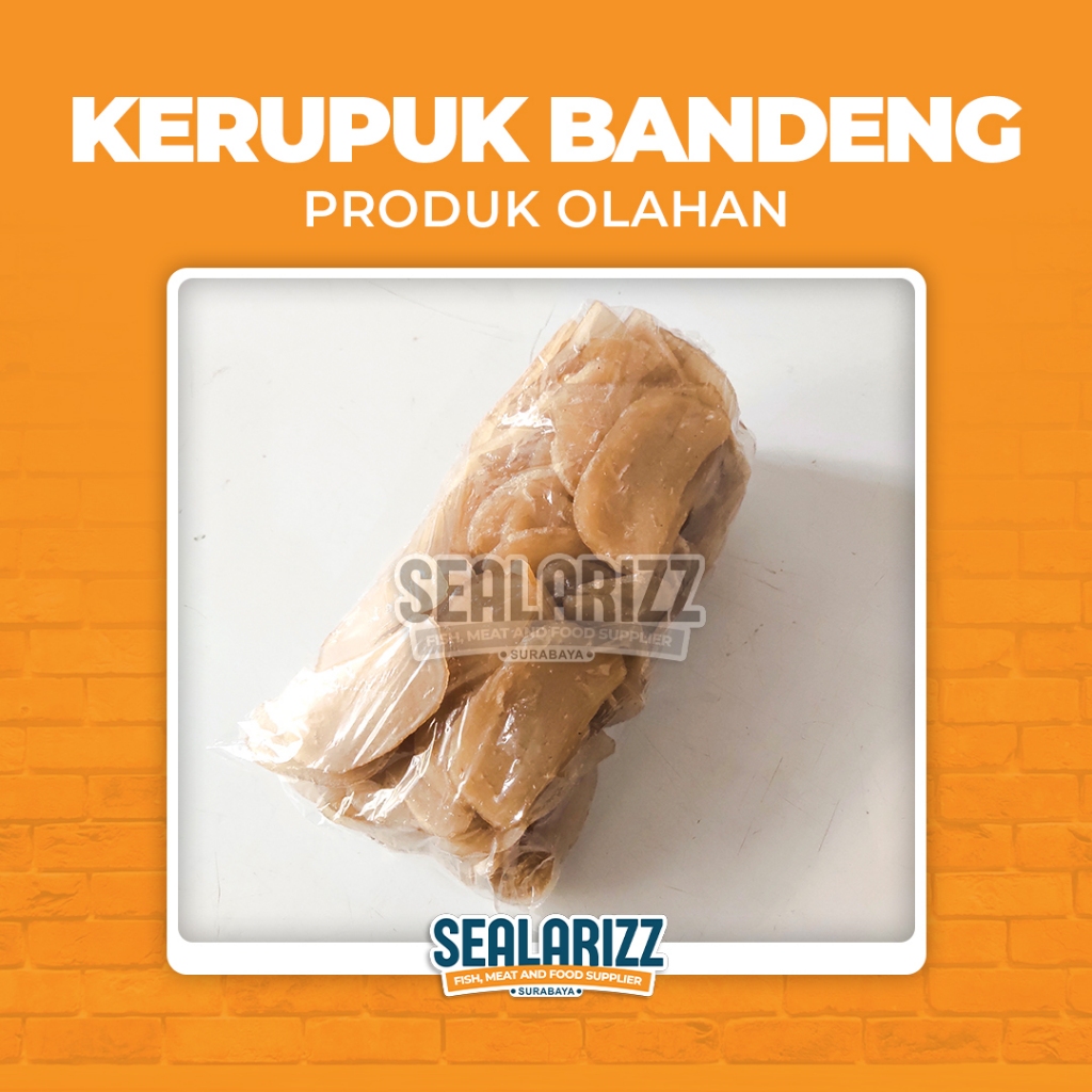 

Kerupuk Ikan Bandeng / Kerupuk Bandeng 500 Gram / Kerupuk Mentah / Keropok / Jual Kerupuk / Surabaya