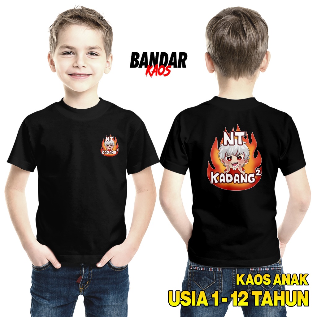 Bandar Kaos Anak Motif Emote ML NT Kadang Kadang- Kaos Anak Usia 1 Tahun Sampai 12 Tahun - Kaos FF I