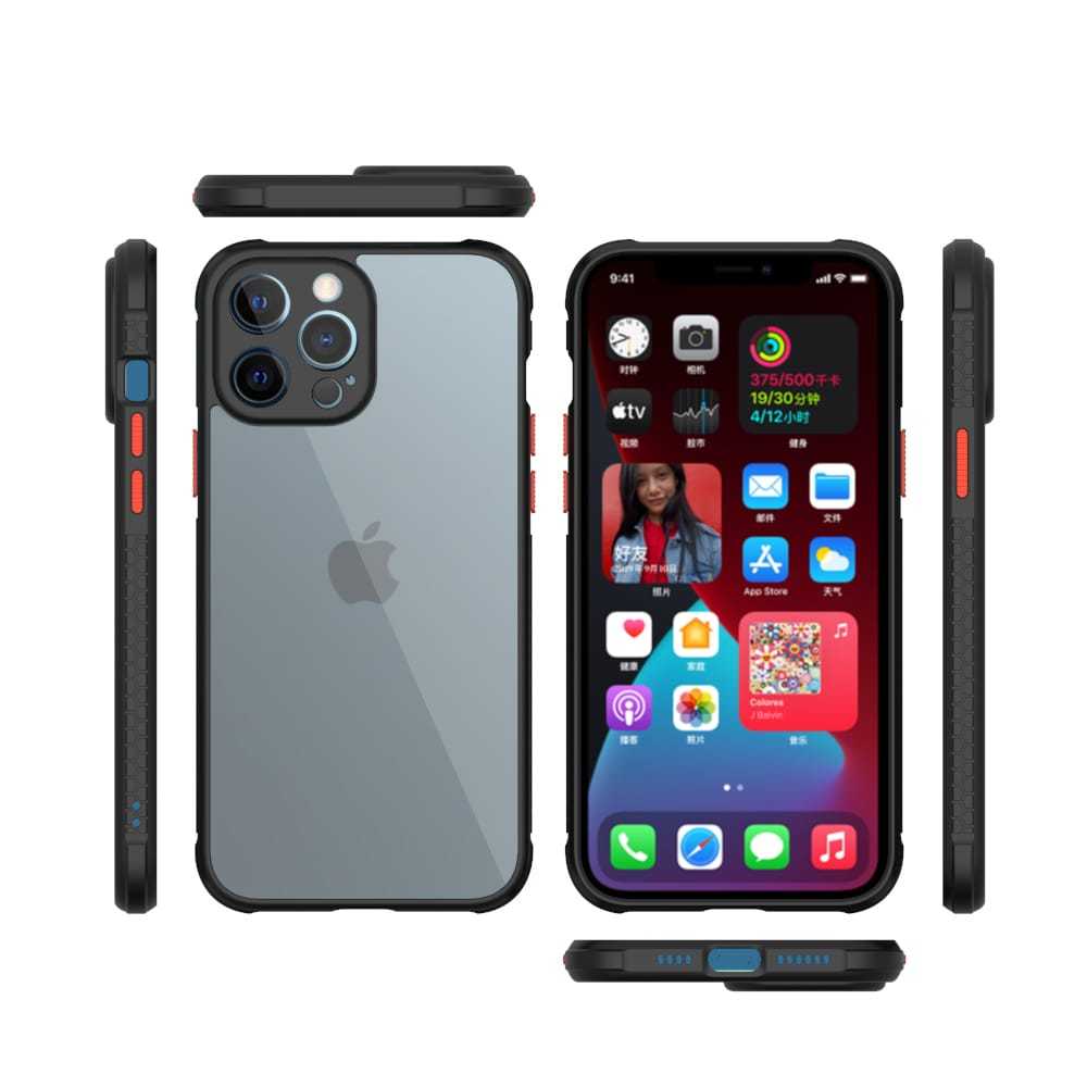 Iphone 7 Iphone 8 Iphone 7 Plus Iphone 8 Plus case michelin + protect kamera clear case warna protec