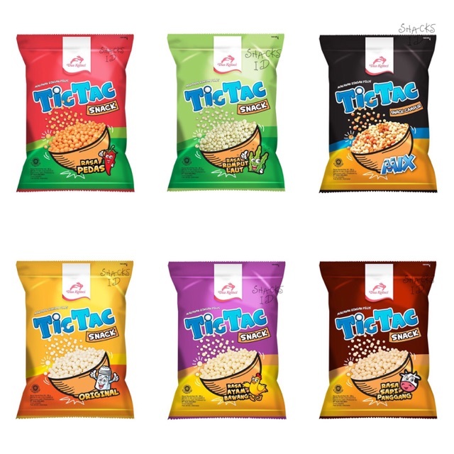 

Dua Kelinci Tic Tac Snack Pilus 80gr