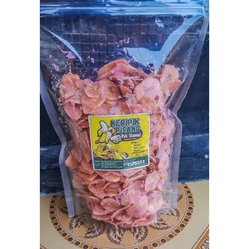 

Keripik Pisang Lumer Strawberry 500 gram