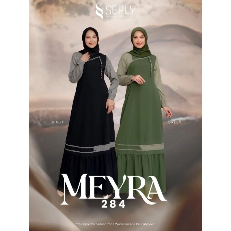 SEPLY | Meyra 284 gamis casual cantik