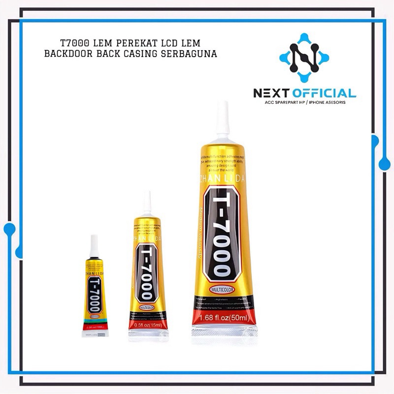 

T7000 Lem Lcd Touchsreen Serbaguna Lem 3ml-15ml-50ml-110ml New