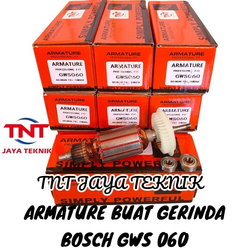 ARMATURE BOSCH GWS 060 / ANGKER GERINDA TANGAN BOSCH GWS 060 TNT