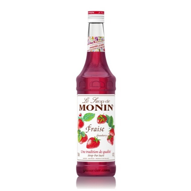 

Monin STRAWBERRY Syrup 700Ml - Gosend Grab Only!!!