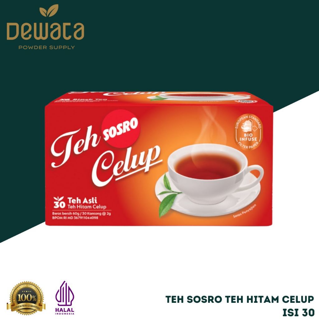 

Teh Celup Sosro 30 Bags