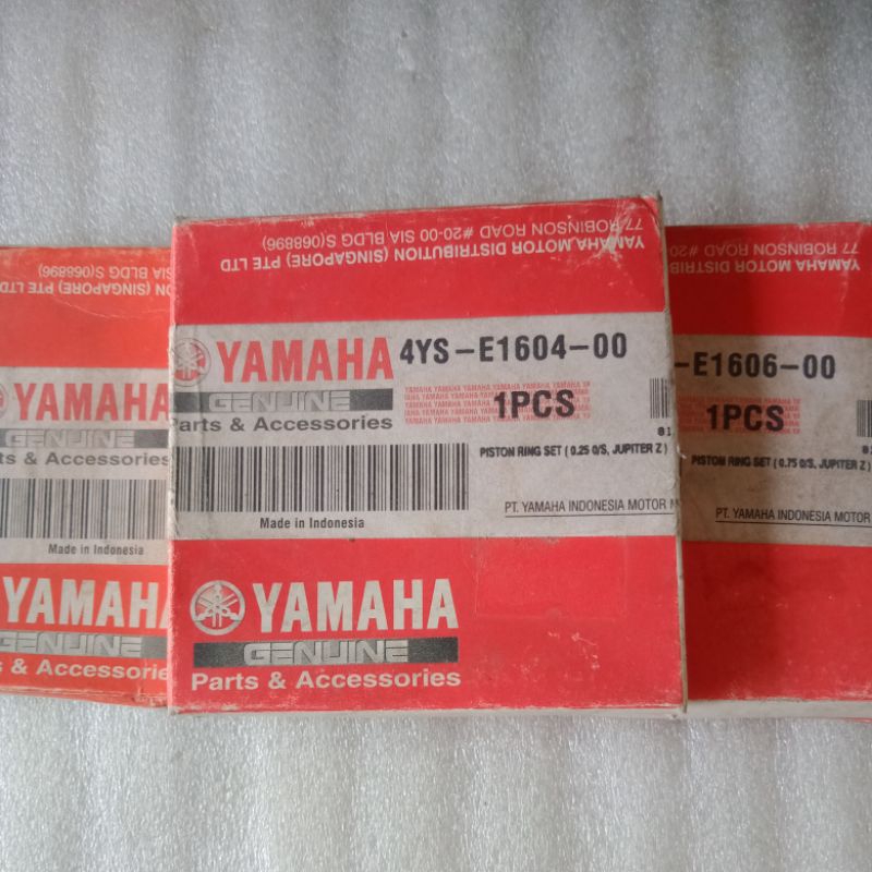 ring seher ring piston 4YS  jupiter Z original yamaha nos