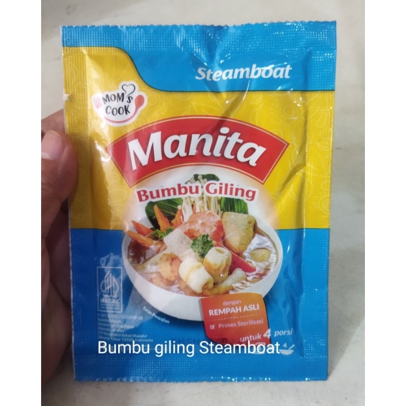 

Manita Bumbu giling steamboat 50gr