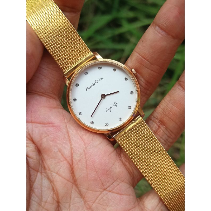 Jam tangan AC alexandre Christie 8468LH second original