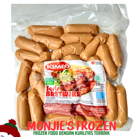 

KIMBO Sosis Sapi Bratwurst Cocktail Isi 25 450gr