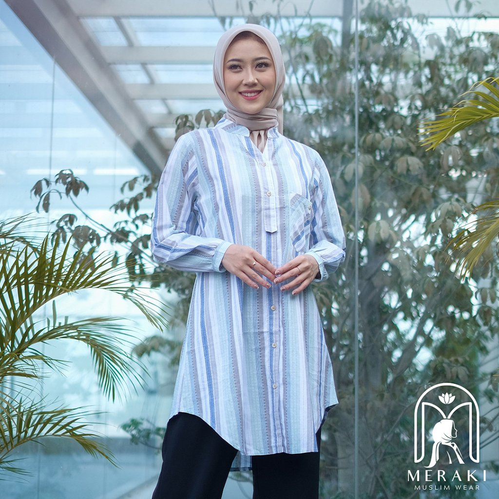 ALIYAH TUNIK | TUNIK MUSLIM MODERN MURAH KATUN TRISET BUSUI FRIENDLY PREMIUM NYAMAN
